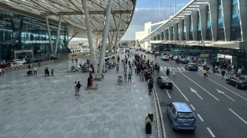 حريق محدود داخل إحدى الكرفانات بمطار القاهرة