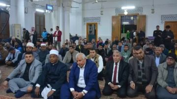 محافظ الوادى الجديد يشهد احتفال ليلة النصف من شعبان بالخارجة