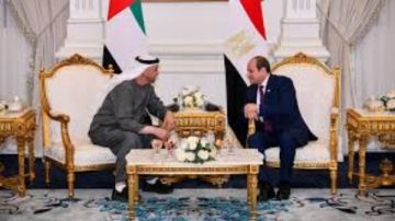 من أبوظبي.. الرئيس السيسي وبن زايد يطالبان بالتنفيذ الكامل لـ خطة ترامب للسلام في غزة