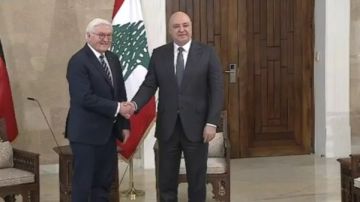 الرئيس الألماني: يجب نزع سلاح حزب الله وانسحاب إسرائيل من جنوب لبنان الرئيس الألماني: يجب نزع سلاح حزب الله وانسحاب إسرائيل من جنوب لبنان