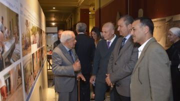 السياحة والآثار تحتفل بـ20 عاما على تأسيس معمل ترميم البردي بمتحف التحرير صور