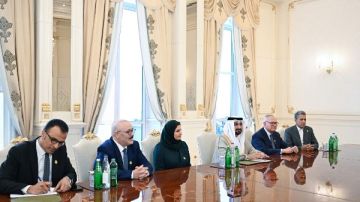 رئيس أذربيجان: ندعم حل الدولتين ونعتزم تقديم المزيد من الدعم المالي للفلسطينيين في غزة