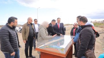 شاهد.. مشروع تطوير مدخل محافظة دمياط بمنطقة شطا