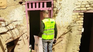 توزيع 400 لحاف وبطانية على الأكثر احتياجا في قنا