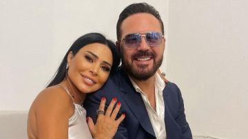 كل عام وانت حبيبتي.. وائل جسار يحتفل بعيد الحب مع زوجته