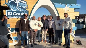 في أول مشاركة دولية.. ATC Anglers التابع لنادي المراقبة الجوية بين العشرة الأوائل ببطولة صيد الأسماك بالجونة في أول مشاركة دولية.. ATC Anglers التابع لنادي المراقبة الجوية بين العشرة الأوائل ببطولة صيد الأسماك بالجونة