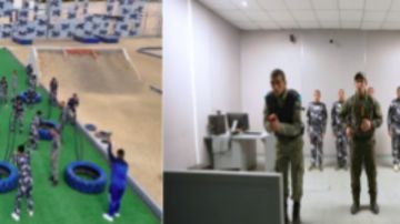 قفز موانع ومداهمات أمنية.. كيف قضى طلبة الجامعات أسبوع تعايش بأكاديمية الشرطة صور