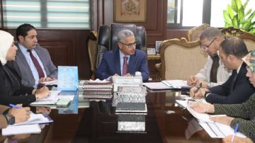 محافظ بني سويف يعقد اجتماعا بأعضاء اللجنة التنسيقية لمنظومة التصالح محافظ بني سويف يعقد اجتماعا بأعضاء اللجنة التنسيقية لمنظومة التصالح