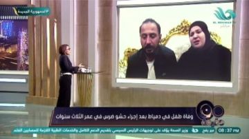 والد طفل دمياط ضحية حقنة البنج: ابني كان بيلعب قبل دخوله غرفة العمليات