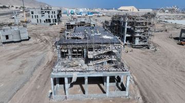 أحدث تصوير جوي يكشف تقدم تنفيذ المحطة متعددة الأغراض سفاجا 2 في ميناء سفاجا