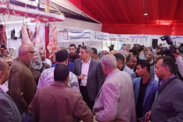 محافظ السويس يفتتح معرض أهلا رمضان بالكورنيش الجديد