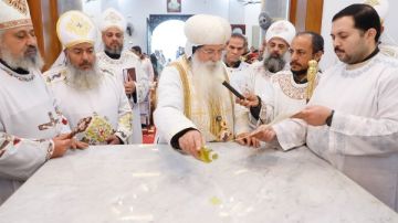 الأنبا إسحق يدشن كنيسة الشهيد استفانوس بإيبارشية طما