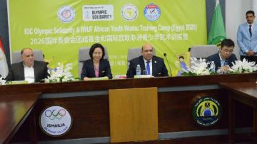 شريف مصطفى يفتتح معسكر التضامن الأوليمبي الدولي للكونغ فو بالإسماعيلية شريف مصطفى يفتتح معسكر التضامن الأوليمبي الدولي للكونغ فو بالإسماعيلية