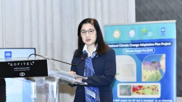 مسؤولة أممية: تنفيذ مشروع تجريبي للتكيف مع تغير المناخ في دمياط مسؤولة أممية: تنفيذ مشروع تجريبي للتكيف مع تغير المناخ في دمياط