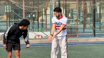 بـ تيشرت الزمالك..أحمد مالك يثير الجدل في أحدث ظهور له بـ تيشرت الزمالك..أحمد مالك يثير الجدل في أحدث ظهور له