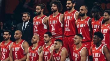 الأهلي يفوز على سبورتنج في دوري السلة رجال