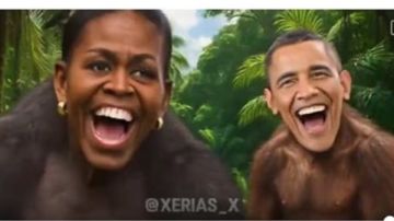 ترامب ملك الغابة.. البيت الأبيض يعترف بنشر فيديو مسيء لـ أوباما وزوجته ترامب ملك الغابة.. البيت الأبيض يعترف بنشر فيديو مسيء لـ أوباما وزوجته