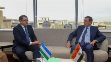 وزير الزراعة يستقبل سفير أوزبكستان بالقاهرة لبحث تعزيز التعاون الزراعي المشترك وزير الزراعة يستقبل سفير أوزبكستان بالقاهرة لبحث تعزيز التعاون الزراعي المشترك