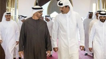 الأمير تميم بن حمد يكشف تفاصيل لقائه بالشيخ محمد بن زايد في أبو ظبي الأمير تميم بن حمد يكشف تفاصيل لقائه بالشيخ محمد بن زايد في أبو ظبي