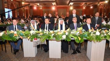 وزير التموين يشارك في احتفال سفارة الكويت بالعيد الوطني وعيد التحرير