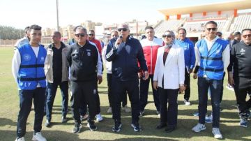 محافظ الوادي الجديد يتابع التصفيات النهائية لاختيارات كابيتانو محافظ الوادي الجديد يتابع التصفيات النهائية لاختيارات كابيتانو