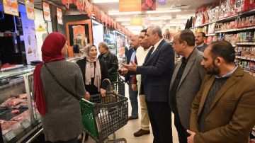 محافظ الغربية في جولة مفاجئة للأسواق استعدادا لشهر رمضان 2026 صور
