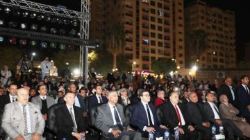 وزير الثقافة ومحافظ أسوان يفتتحان المهرجان الدولي الثالث عشر للثقافة والفنون.. شاهد