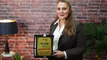 تكريم النجمة رانيا محمود ياسين عن بيت بابا بموقع صدي البلد.. صور