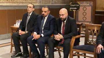 قيادات قضائية وشخصيات عامة يقدمون واجب العزاء في المستشار ناجي شحاتة قيادات قضائية وشخصيات عامة يقدمون واجب العزاء في المستشار ناجي شحاتة