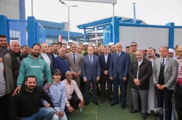 محافظ كفر الشيخ يفتتح محطة مياه شرب متبول بنظام الترشيح الفائق بطاقة 100 لتر ث لخدمة 58 ألف نسمة محافظ كفر الشيخ يفتتح محطة مياه شرب متبول بنظام الترشيح الفائق بطاقة 100 لتر ث لخدمة 58 ألف نسمة