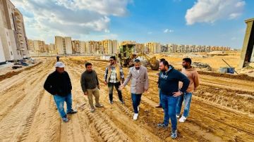 رئيس جهاز مدينة العبور الجديدة يتفقد مشروعات سكن لكل المصريين 