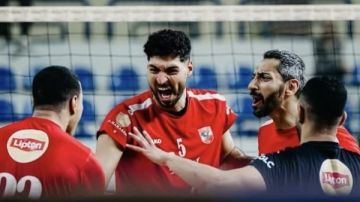 رجال طائرة الأهلي يواجه هليوليدو في دوري السوبر