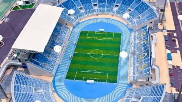 لقطات من ستاد هيئة قناة السويس قبل مواجهة الزمالك وكايزر تشيفز في الكونفدرالية