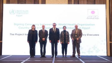 اتفاق مصري - ياباني مع الصحة العالمية لإطلاق مشروع للخدمات الطبية الطارئة