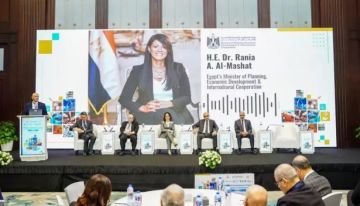 وزيرة التخطيط تشهد مؤتمرا موسعا لتعزيز الشراكة بين البنك الدولي والاتحاد المصري لمقاولي التشييد والبناء