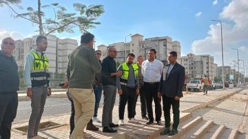رئيس جهاز مدينة الشروق يتفقد مشروع سكن مصر ويوجه بتكثيف أعمال الصيانة والنظافة ورفع كفاءة الطرق