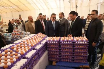 محافظ المنوفية يفتتح معرض أهلا رمضان بشبين الكوم