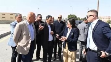 وزيرة الإسكان تتفقد مشروع المحطة الوسيطة للمخلفات بالمنطقة الصناعية الأولى بمدينة العبور وزيرة الإسكان تتفقد مشروع المحطة الوسيطة للمخلفات بالمنطقة الصناعية الأولى بمدينة العبور