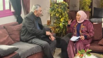 أول صور من كواليس عائلة مصرية جدا لـ نهال عنبر قبل طرحه