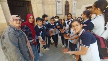 المتحف القبطي ينفذ ورشة تشكيل الطين الأسوانى المتحف القبطي ينفذ ورشة تشكيل الطين الأسوانى