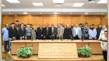 نائب رئيس جامعة الزقازيق يشهد انطلاق فعاليات الموسم الثقافي لكلية الطب نائب رئيس جامعة الزقازيق يشهد انطلاق فعاليات الموسم الثقافي لكلية الطب