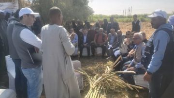 أخبار أسوان تنفيذ مشروع تعزيز الزراعة الذكية مناخيا.. وحصول المحافظة على جوائز التميز الحكومي