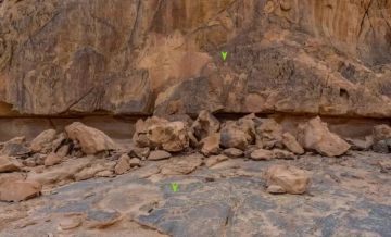 اكتشاف موقع أثري جديد في جنوب سيناء يكشف أسرار 10 آلاف عام من الفن الصخري صور