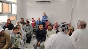 حياة كريمة تنفذ قافلة طبية بصان الحجر بالتعاون مع جامعة الزقازيق