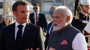 ماكرون يصل إلى الهند في زيارة رسمية تركز على التعاون بمجالات الدفاع والذكاء الاصطناعي ماكرون يصل إلى الهند في زيارة رسمية تركز على التعاون بمجالات الدفاع والذكاء الاصطناعي