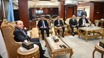 محافظ الغربية يستقبل وفدا من قضاة مجلس الدولة ويبحث آفاق التعاون لدعم السيادة القانونية وتعزيز العمل المؤسسي محافظ الغربية يستقبل وفدا من قضاة مجلس الدولة ويبحث آفاق التعاون لدعم السيادة القانونية وتعزيز العمل المؤسسي