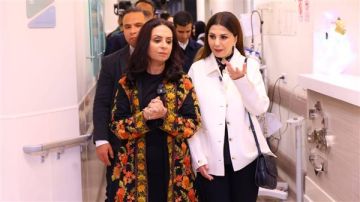 وزيرة التضامن تزور مستشفى أهل مصر لعلاج الحروق بالقاهرة الجديدة