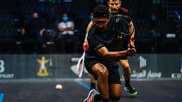 أحمد إسماعيل: الإسكواش ترسخ مكانتها كلعبة دولية ذات متطلبات فنية وذهنية عالية أحمد إسماعيل: الإسكواش ترسخ مكانتها كلعبة دولية ذات متطلبات فنية وذهنية عالية