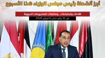 بالإنفوجراف.. أبرز أنشطة رئيس الوزراء هذا الأسبوع