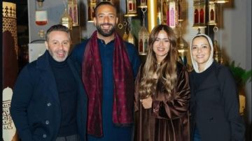 شيكابالا وإكرامي وحازم إمام .. نجوم كرة القدم وزوجاتهم في حفل عيد ميلاد ميدو شيكابالا وإكرامي وحازم إمام .. نجوم كرة القدم وزوجاتهم في حفل عيد ميلاد ميدو